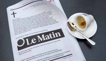 «Le Matin» tire sa révérence en 64 pages