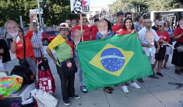 Soutien à Genève pour la candidature de Lula