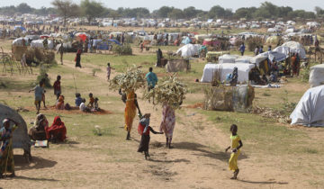 Fosse commune au Soudan