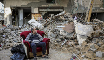 A Gaza, retour dans une maison en ruines