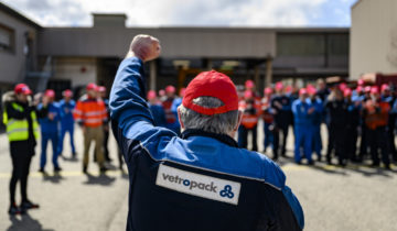Vetropack: nouvelle mobilisation des employé·es