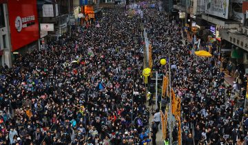 Plus d’un million de manifestants pour le Nouvel An