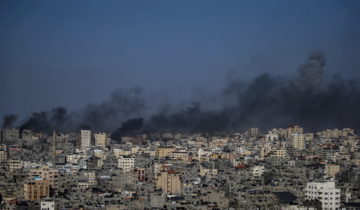La population de Gaza sous les bombes