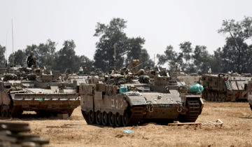 Des chars déployés à Rafah
