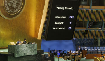 Vote symbolique à l'ONU en faveur d'une adhésion des Palestiniens